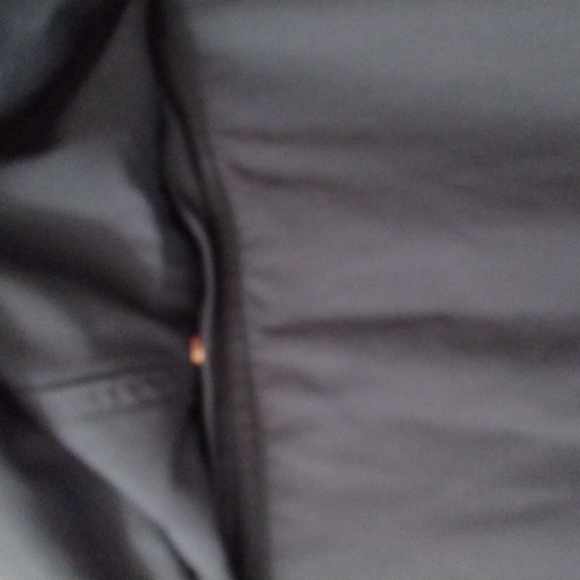 Heart Scrub Zip Front Teal Hooded Scrub Jacket Lab Coat Medium Medical Uniform - Picture 10 of 10